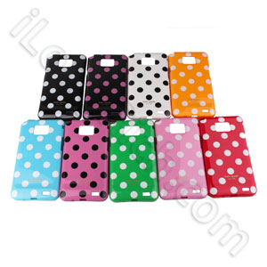 Cath Kidston Round Styles Hard Plastic Cases For Samsung Galaxy I9100-water Pink Black