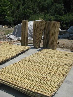 Natural Bamboo Fence