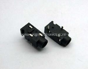 Wqp-pj3200 3.5mm Phone Jacks Famale Rohs Plastic Bushing