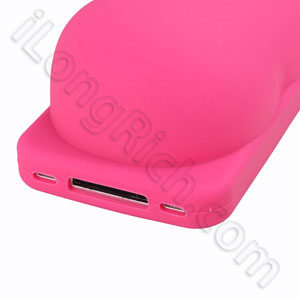 Iphone 4 For Ibooty Silicone Case And Stand For Butt Pink