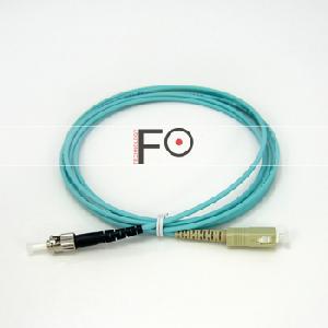 Om3 Simplex Sc-st Fiber Optic Patch Cord