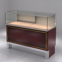 China New Design Jewelry Display Counter In Luxury Shop