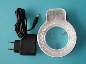 Round Pin Euro Pistokkeessa Mikroskooppi Kohdevalaisin 48 Led-lamput Yk-s48t