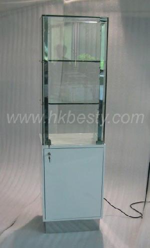 glass jewelry display stand showcase