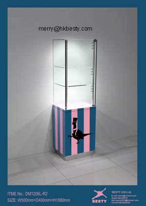 Offer Fashion Jewelry Display Showcase With Led