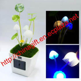 Solar Led Mushroom Light