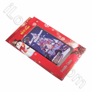 Iphone 4 For 2012 Christmas Series Hard Plastic Casesm For Ch05