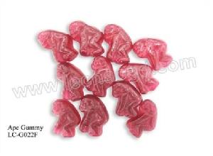 ape shape gummies gelatin candy chew