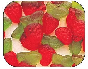 Strawberry Shaped Gummy Candy Halal Gummies In Bulk