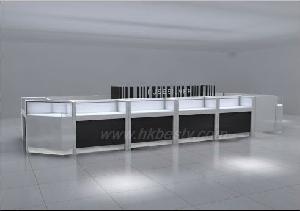 jewelry kiosk display bright led strips