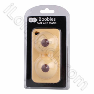 iphone 4 ibooty stand silicone case buff brown