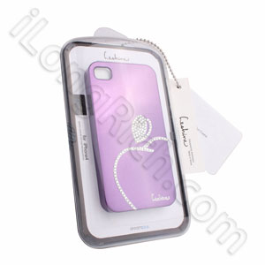 Good Quality Electroplate Series Hard Plastic Cases For Iphone 4 El03