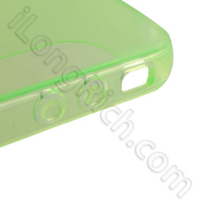 Good Quality Iphone 4s For Elegance Series Tpu Cases Green