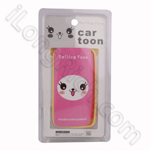 qualitysmiling face tpu cases iphone 4 smf03