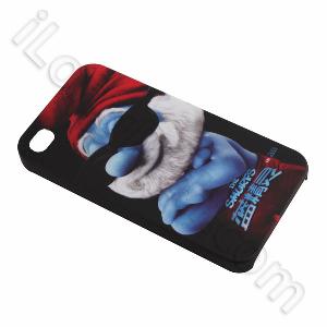 Hot Selling Smpc3 Smurfs Series Hard Plastic Cases For Iphone 4 And 4s