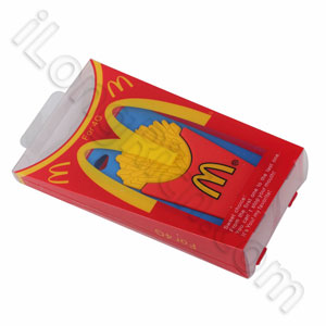 Iphone 4 For Mcdonald Is Series Soft Silicone Cases Blue