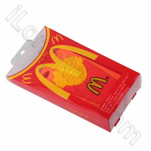 Mcdonald Is Series Soft Silicone Cases For Iphone 4 Oranger
