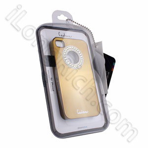 Quality Electroplate Series Hard Plastic Cases For Iphone 4 El08