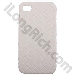 wholesale weaving leather cases iphone 4 4s