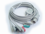 Mb 5l One-piece Patient Cable With Leads