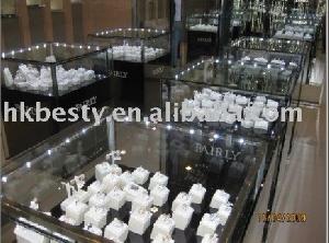 Wedding Diamond Ring Display Showcase With Led