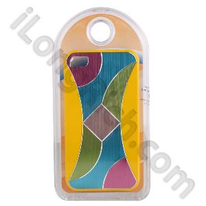 For Iphone 4 New Rainbow Series Hard Plastic Cases Foriphone 4s-bq02