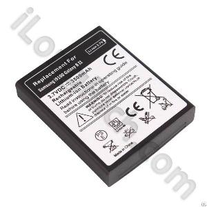 Smooth Face Hard Plastic And Battery For Samsungi9100 Black