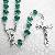 2012 New Catholic Jewelry Rondelle Prayer Beads Tyre Crystal Rosary Glass Religious Jewelry