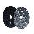 100mm Diamond Dry Polishing Pads Black Buff