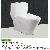 Lastest Style 8001sanitary Ware One Piece Toilet