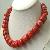 Tibet Handmade Red Coral Necklace