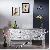 Grey Bone Inlay Four Drawer Console Table