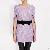 Cape Shaped Lace Embellished New Dresses Purple