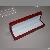 High End Cherry Red Necklace Jewelry Display Box