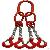 Chain Sling With Hook 4-leg