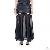 Vogue Sheer Long Skirt Black