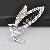 Angle Rhinestone Cabochon Crystal Purfume Bottle Decoration