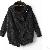 Womens New Autumn / Fall Black Lapel Long Sleeve Midi Cardigan Sweater