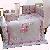 3 Pcs Cot / Cot-bed Set Princess