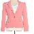 Womens Slim Elegant Blazer Puff Sleeve High Quality Fabric