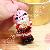 Beaded Santa Claus Mini Beaded Seed Christmas Charm