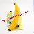 Yellow Banana Shape Phone Case For Iphone5 / 5s / 4 / 4s