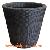 Pe Rattan Planter / Flower Pot No. 32905