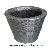 Poly Rattan Planter / Flower Pot No. 32904