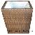 Resin Wicker Planter / Flower Pot No. 32906