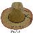 Western Straw Cowboy Hat For Men 01590