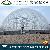 Clear Span Best Quality Half Transparent Inflatable Giant Dome Tent For Wine Party