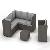 Garden Wicker Sofa Set No. 05333