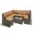 Outdoor Wicker Sofa Set No. 05334