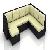 Resin Wicker Garden Sofa Set No. 05331